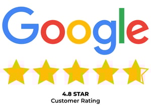 4.8 Star Customer Review on Google