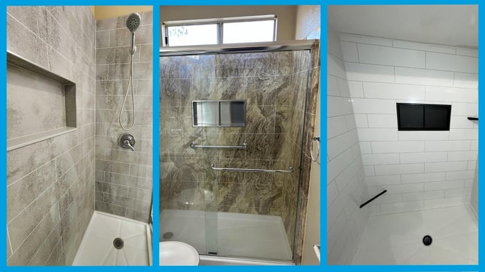 Custom Shower Niche Shugarmans Bath San Diego, CA