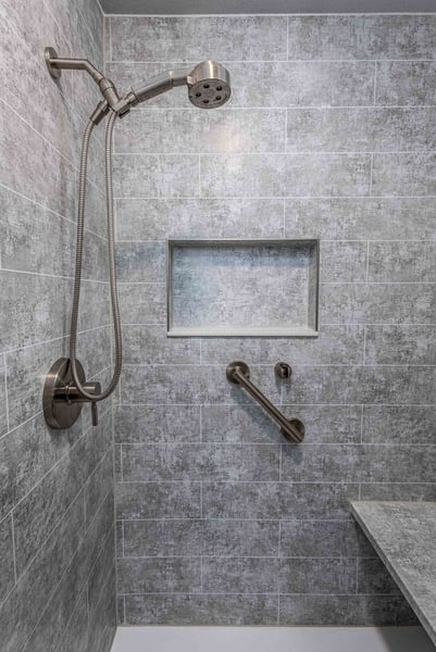 A reveal series pattern concrete walls